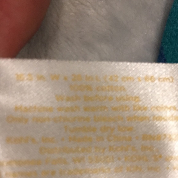 Live Life in Flip Flops Beach Pool Summer Kitchen Towels Set of 2 NWT Cotton - Picture 12 of 15